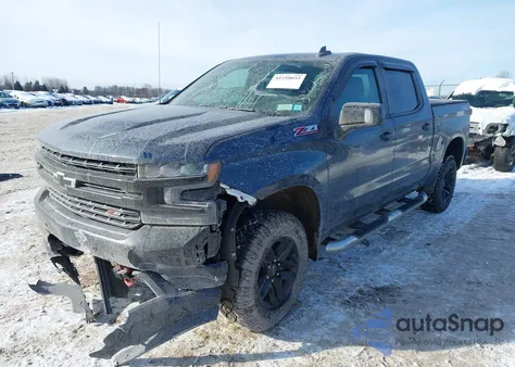 2022 Chevrolet Silverado Ltd K1500 Lt Trail Boss from USA, damaged, VIN 1GCPYFED0NZ217749
